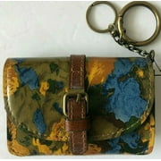 PATRICIA NASH Mini Torri Wild Flower Leather Wallet with Key Ring