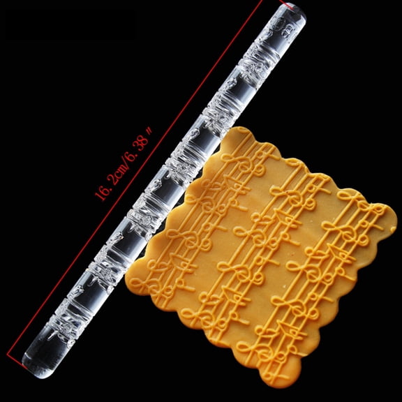 High Quality Acrylic Rolling Pin Pastry Rolling Pin Fondant Plasticine Roller DIY Cake 06#