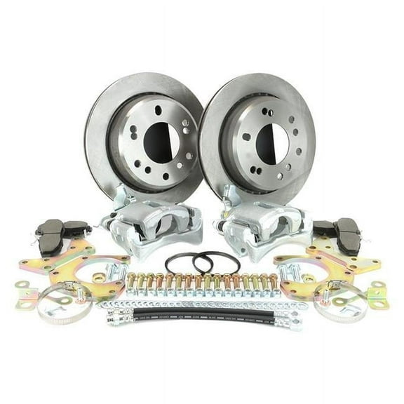 Master Power Brakes DB1796BR6 Legend Series Rear Disc Brake Kit for 1988-1998 Chevy & GMC K1500, 1992-2000 Tahoe & Suburban 4wd