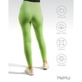 thumbnail image 6 of MeMoi Women's Cotton Blend Basic Yoga Pants - Womens - Female, 6 of 7