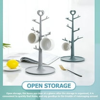 ACDANC Mug Stand Rack Cup Coffee Tree Holder Drying Organizer Tea Storage Drainer Kitchen Countertop Display Hanger Dryer