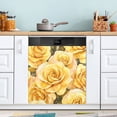 thumbnail image 5 of Dishwasher Magnetic Sticker 23x26 Inch Refrigerator Magnetic Sticker Washing Machine Magnetic Sticker Kitchen Panel Magnetic Sticker Home Decor Gold Roses Seamless, 5 of 6