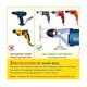 thumbnail image 2 of Adaptador de broca para orificios cuadrados para instalación y desmontaje - Accesorio de mortaja para taladro a presión, 2 of 4