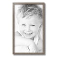thumbnail image 2 of ArtToFrames 12" x 20" Silver Picture Frame, 12x20 inch Multi Wood Poster Frame (WOM-4756), 2 of 7