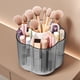 thumbnail image 4 of Contenedor giratorio para cosméticos con compartimentos y tapas, transparente y compacto, para guardar brochas de maquillaje, lápices labiales, bolígrafos, papelería, caja de plástico para guardar cos, 4 of 6