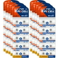 thumbnail image 1 of PKCELL LR41 Batteries 100pcs 1.5V AG3 392 384 192 Button Coin Cell Alkaline battery for Watch, 1 of 2