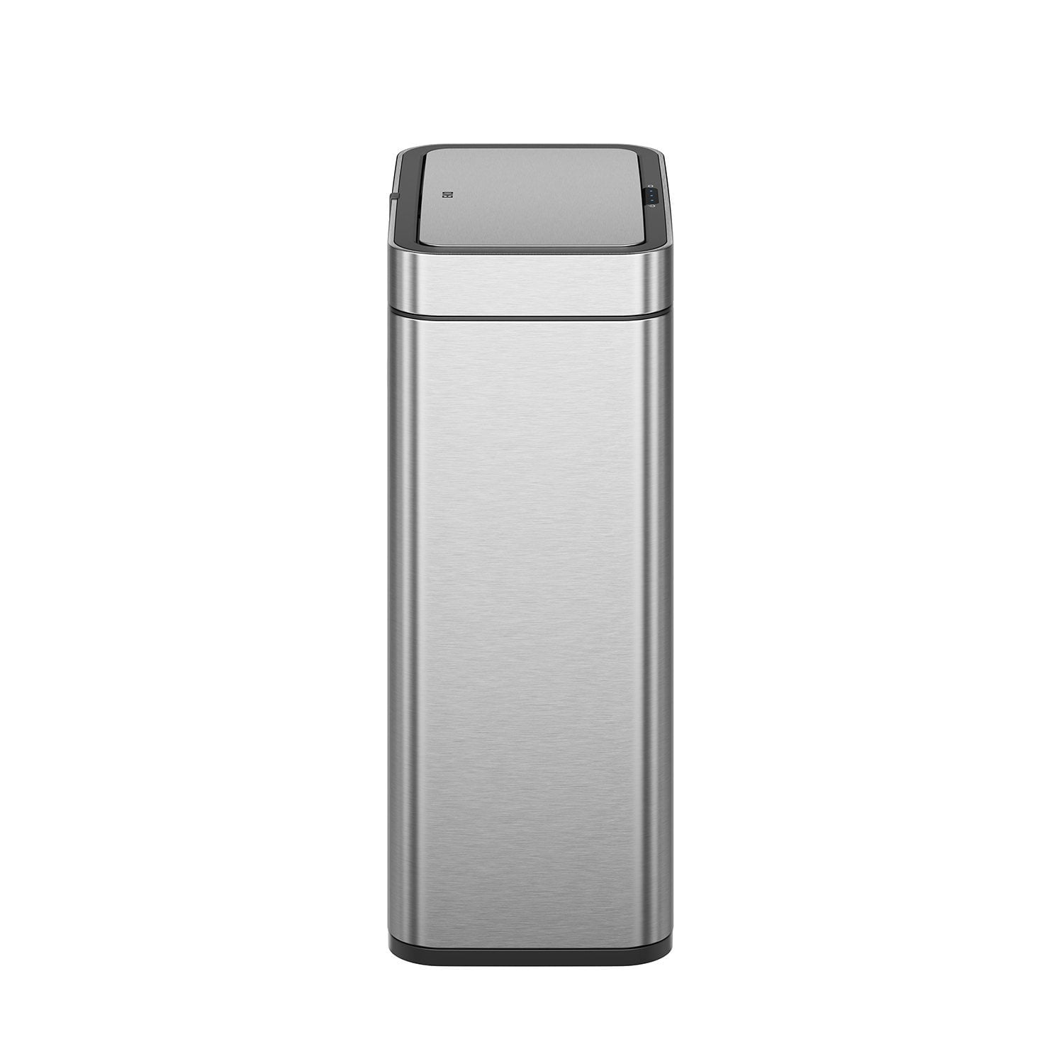 EKO Matte Stainless Steel Motion Sensor Kitchen Trash Can 13.2 Gallon
