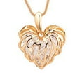 thumbnail image 2 of Yesbay 4 Pcs Women Hollow Heart Bib Statement Long Sweater Chain Necklace Jewelry-Gold, 2 of 8