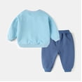 thumbnail image 4 of HIPYLO Christmas Outfits Infant Christmas Outfit Boy White Onesie 12-18 Months Boys 10/12 Clothes 9 Year Old Girl Gifts Small Gift Girls 2t Clothes, Light Blue 12-18 Months, 4 of 9
