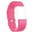 thumbnail image 2 of For Fitbit Charge 2 Band, Adjustable Replacement Soft Silicone Wrist Strap Wristband with Secure Metal Buckle Clasp Large Size for Fitbit Charge 2 Smartwatch, 2 of 5