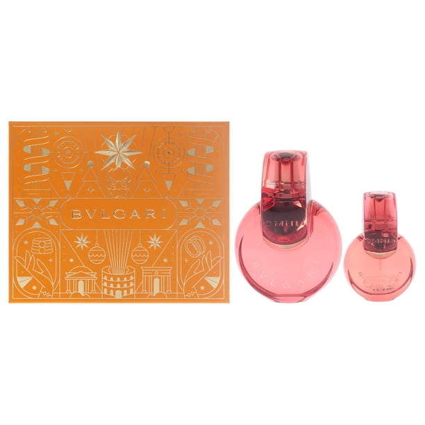 Set de regalo Perfume BVLGARI Omnia Coral para mujer, 100 ml EDT, 2 piezas
