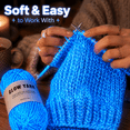 thumbnail image 2 of Glow in the Dark Yarn 2 Pack - Luminous Polyester Yarn for Knitting Crocheting - 55 Yards Each - DIY Glowing Yarn for Crafts Sewing Embroidery - Glow Yarn for Night Projects Home Decor, 2 of 8