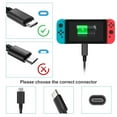 thumbnail image 3 of For Switch Charger Fast Travel Wall Charger AC Adapter Power Supply 5V 2.6A Fast Charging Kit for Nintendo Switch, 3 of 4