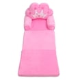 thumbnail image 1 of Silla Cama Con Reposabrazos Para Niños Pequeños, Cómodo Sofá Cama Plegable Triple Abierto Que Atrae La Atención, Seguro Para Que Niños Los Vean Televisión, 1 of 7
