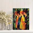 thumbnail image 2 of Textured Floral Canvas Print, Decor for Living Room, Office, Hotel, Home Decoration, 2 of 8