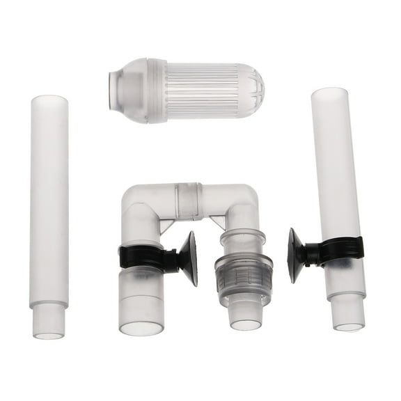 UNTERING Water Inlet Pipe Canister Intake Inlet Tube Fish Tanks External Filter Replacement Accessories with Strong Suction Cups