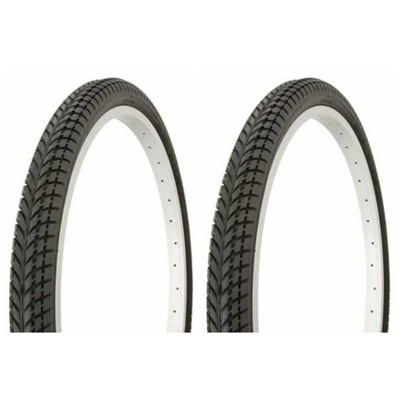 Tire set. 2 Tires. Two Tires Duro 24" x 2.00" Black/Black Side Wall , beach cruiser bike Tires, cruiser bike Tires, chopper bike Tires