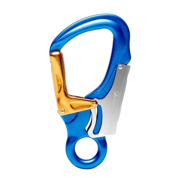 35KN Crochet de Sécurité Clip Escalade Arrêt de Chute Mousqueton, Facile à Utiliser