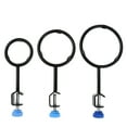 thumbnail image 4 of OULII 3Pack Fixed Clamp Support Retort Ring Silver for Factory Use, 4 of 6