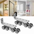 thumbnail image 2 of Heavy-Duty 8-Wheel Silent Sliding Door Roller with Anti-Impact Design and Multi-Layer Plating for Enhanced Durability and Smooth Operation, 2 of 7