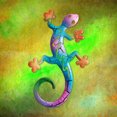 thumbnail image 5 of Metal Gecko Wall Hanging - Outdoor Decorative Statue for Home and Commercial Spaces, 5 of 5