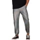 thumbnail image 4 of Pantalones jogger metálicos INSPIRE CHIC para hombres con cintura ajustable, ideales para fiestas y clubes, pantalones disco brillantes en plata 34, 4 of 5
