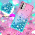 thumbnail image 4 of Funda para Motorola MOTO G 5G 2022 Transparente con Brillos Carcasa Protectora Antigolpes con Glitter Brillante, 4 of 5
