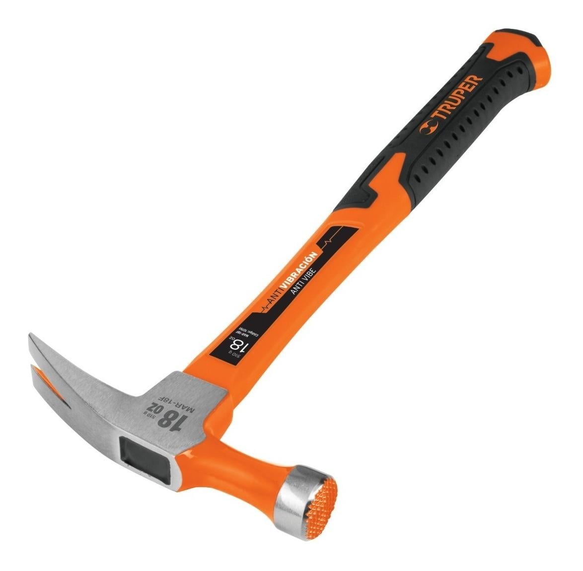 Martillo Mini De Garra (113g) - Mango Fibra De Vidrio, Ideal Para Bricolaje O Manualidades