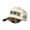 Beige camouflage, variant on 3D Embroidery Custom Link Embroidered Color Block Trucker Hat Unisex Adjustable Cotton Breathable Fashion Cap for Travel Daily Wear