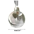 thumbnail image 5 of VerPetridure Read Son Daughter Pendant A Daughter Feather Ball - A Piece Of My Heart Is In Heave Memorial Ornament, 5 of 5