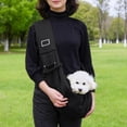 thumbnail image 1 of Sac à Main Réversible Mains Libres pour Chiots Chats et Petits Chiens Sac de Voyage Confortable avec Poche de Rangement pour Promenade en Plein Air, 1 of 3