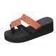 thumbnail image 2 of Sandalias de tacón de plataforma Sandalias de verano para mujer Sandalias con punta abierta Zapatos romanos Sandalias informales con punta abierta Wmkox8yii ytu8361, 2 of 6