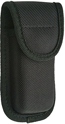 Black Nylon Carry All Belt Sheath for Folding Knives up to 4 1/2" Closed 