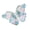 Lake green, variant on Shimmering Sequins Embroidery Butterfly Design For Crafting And Garment Decoration Fashion Accessory