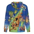 thumbnail image 5 of Scooby-Doo Zip Up Hoodie 3D Print Pullover Hooded Long Sleeve Sweatshirts Tops Blouse with Pocket for Mens Womens, 5 of 8