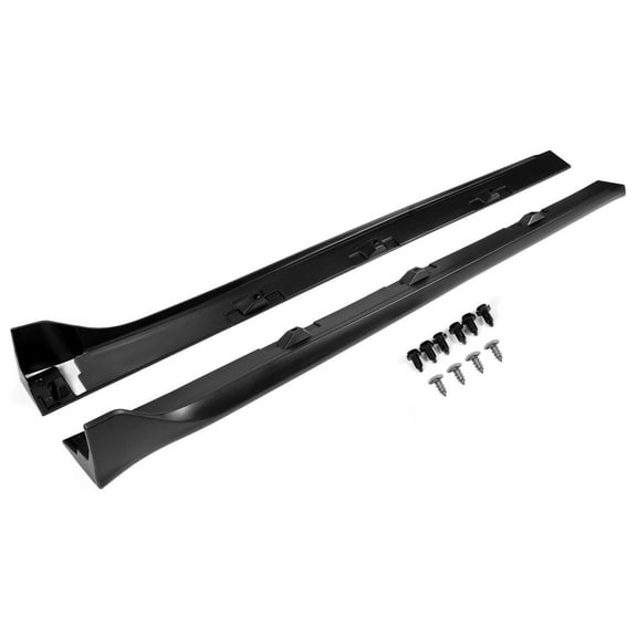 Side Skirt Extension For Honda 2016-2021 Civic LX EX SI 4 DR Sedan Type-R Style