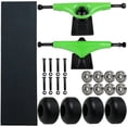 thumbnail image 3 of Havok Skateboard Trucks, Wheels, Bearings, Grip, Hardware Truck Package Green 5.25 (8.0), 3 of 3