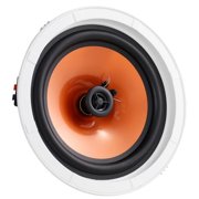 4pcs 8 Inch 100W In-Ceiling Speakers, Flush Mount Wall Ceiling Speaker for Indoor Covered Porch