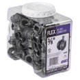 thumbnail image 1 of Halex - Conectores AC (BX) de conducto metálico flexible (FMC) de 3/8 pulgadas - 05803B - 100 por paquete - Plata, 1 of 9
