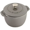 Staub Cast Iron 1.5-qt Petite French Oven - Graphite Grey