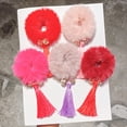 thumbnail image 4 of Visland 1 Pair Hair Rope Soft Festival Elastic Colorful Hair Bands Jewelry for Girl, 4 of 7