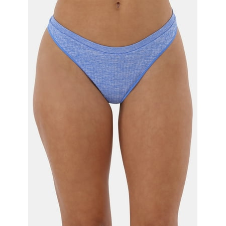 No Boundaries Women s Seamless Scoop Thong Panty  Sizes XS to XXXL