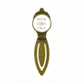 thumbnail image 1 of Good Vibes Only Quote Art Deco  Fashion Bookmark Retro Office Label Page Marker, 1 of 4