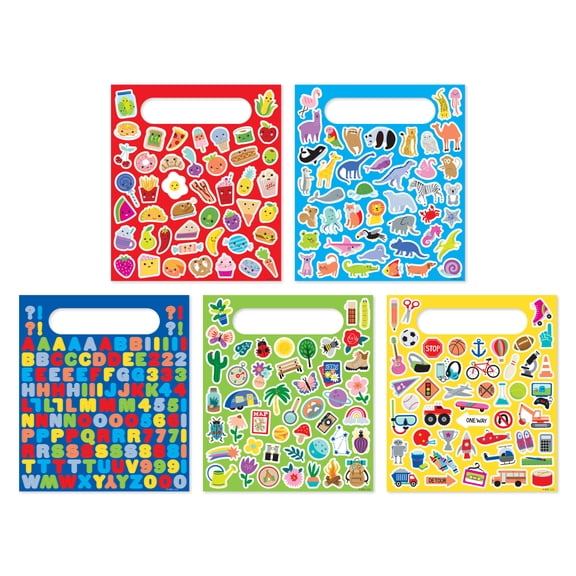 American Greetings 600-Count Classroom Stickers for Kids, Food (10 Sheets, 5 Designs)