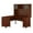 Hansen Cherry, variant on Scranton & Co Wood Hansen Cherry L Shaped Desk with Hutch 64.48" Unassembled