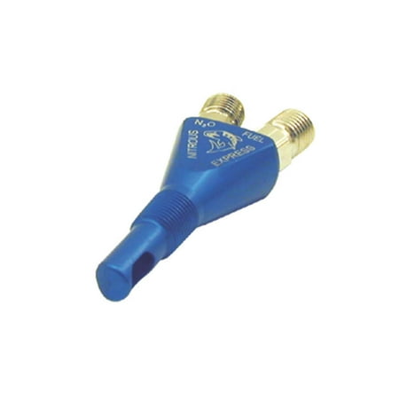 Dual Nozzle Nitrous - Nitrous Express 90019 Single High Output Nozzle Nitrous Nozzle