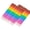 B, variant on XIANXIAN 12 Pieces Stacking Crayons Buildable Crayons,DIY Rainbow Pencils Stackable Crayon for Kids,Stackable Buildable Colorful Crayon Party Favors for Office School Supplies,8 Colors