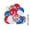 Multicolor, variant on 12 PCS Party Balloons 12 Inches White Red and Blue Balloons Kit,Party Latex Balloons for 4th of July Independence Day Graduation Anniversary Birthday Party Decorations