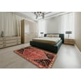 thumbnail image 5 of Ahgly Company Machine Washable Indoor Rectangle Traditional Tomato Red Area Rugs, 4' x 6', 5 of 7