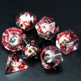 thumbnail image 4 of cusdie 7-Die DND Dice, Polyhedral Dice Set Filled with Skull for Role Playing Game Dungeons and Dragons D&D Dice MTG Pathfinder, 4 of 5